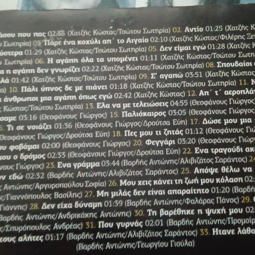 Music CDs with Antonis Remos singing Giannis Spanos and Mimis Plessas, like new