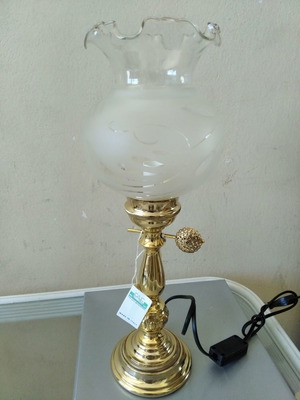 Table lamp FAE SNC DEI F Esposito gold plated new
