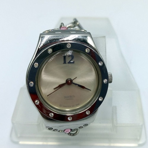 Swatch Irony wristwatch like new with colorful stones