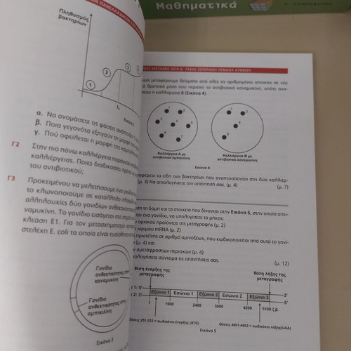Biology Salamastrakis textbook for 3rd grade lyceum used