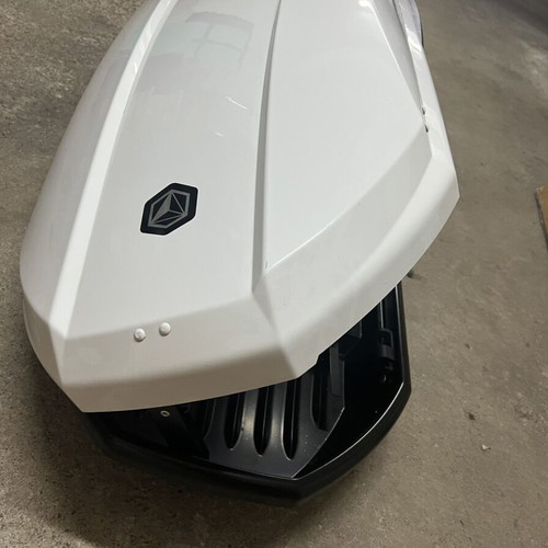 Northline EVOspace Roof Box Cargo Carrier gloss white like new