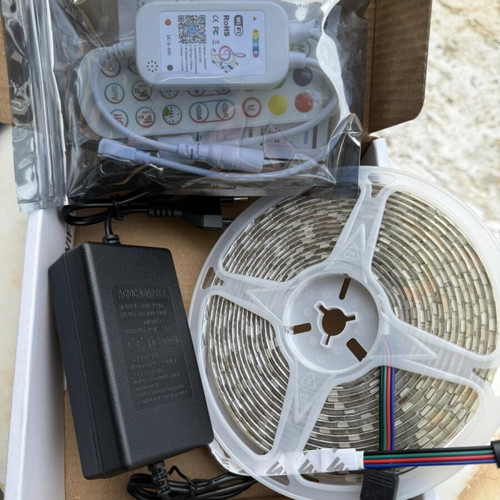Smart RGB LED strip 5 meters new, WiFi control, IP65 waterproof