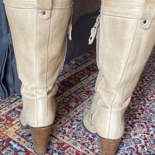 Diesel vintage boots like new, beige, size 38