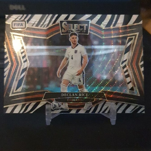 Panini Fifa Select 2024-25 Declan Rice Zebra SP card like new