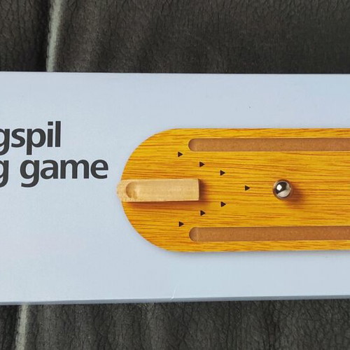 Wooden bowling game like new
