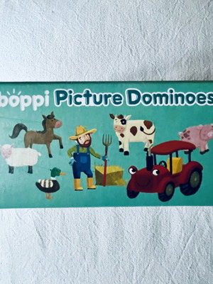 Ντόμινο Boppi Farmyard σαν καινούργιο, 28 τεμάχια, 2-4 παίκτες, για παιδιά 3+