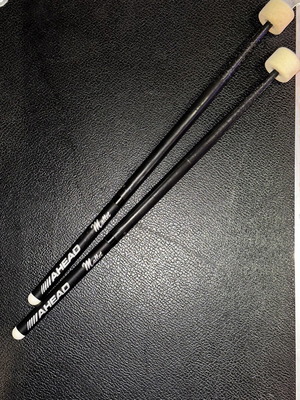Ahead αλουμινένια mallet drumsticks σαν καινούργιο