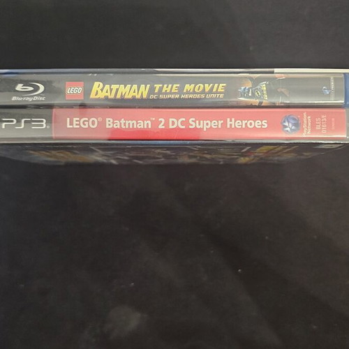 Lego Batman 2 videogame and Lego Batman the Movie Blu-ray new for PlayStation 3