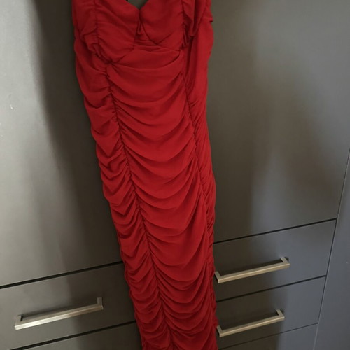 H&M Maxi red dress