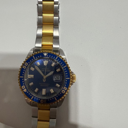 Detomaso San Remo Diver Automatic ρολόι σαν καινούργιο μπλε χρυσαφί