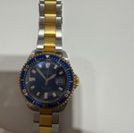 Detomaso San Remo Diver Automatic ρολόι σαν καινούργιο μπλε χρυσαφί