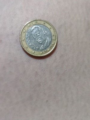 1€ του 2008 Ισπανία Καινούργιο