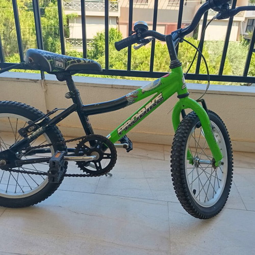 BMX bike Probike T-Rex used, frame 9", wheel 18", kids 5-7 years