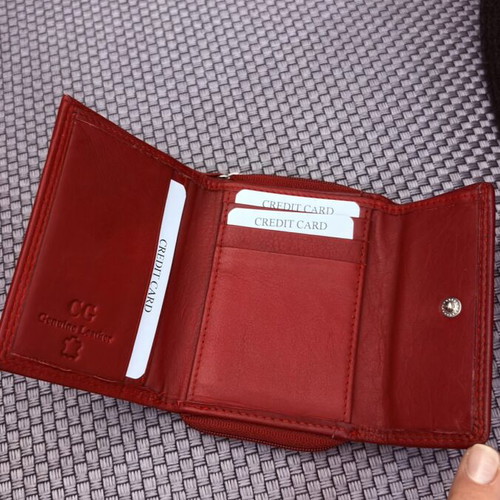 Leather wallet unused