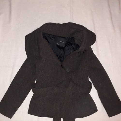 Zara jacket size M gray like new