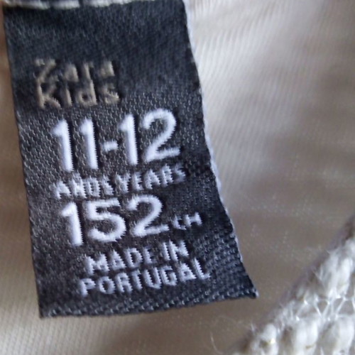 Zara плетена рокля за момиче 11-12 години, като нова, бежова