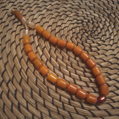 Kroki Amber Komboloi worry beads like new