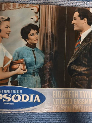 Κινηματογραφική αφίσα η Ραψωδία μεταχειρισμένη, 47x68 εκ