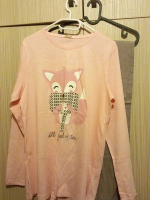 Minerva Πιτζάμες Νο L ολοκαίνουρια βαμβακερές