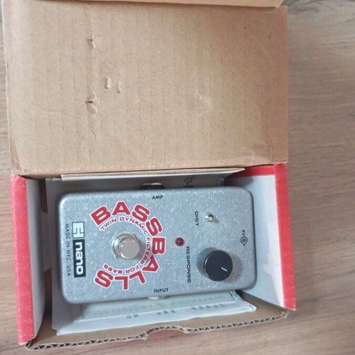 Bass Balls effect pedal used for bass and guitar