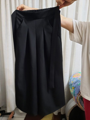 Summer pants new, black, size S