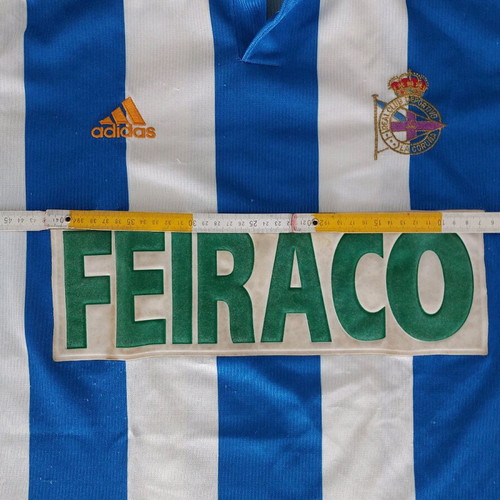 Deportivo La Coruña Adidas FEIRACO 1999-2000 vintage shirt used