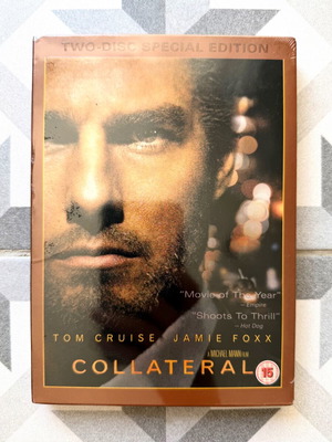 Collateral DVD καινούργιο, ειδική έκδοση δύο δίσκων με υπότιτλους