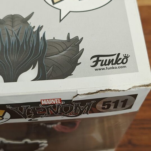 Funko Pop! Marvel Venomized Groot #511 figure used with box