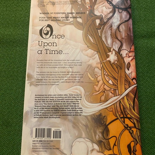 Fables The Deluxe Edition Book Six 6 like new, English