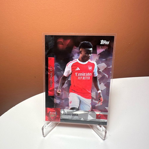 Bukayo Saka 2025-26 Topps Arsenal Team Set Base new