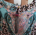 Iraida blouse multicolor new, size M/L