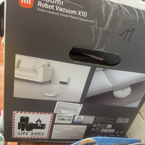 Xiaomi Robot Vacuum X10 used with 4000Pa suction and mopping