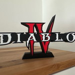 3D Lightbox Diablo USB lamp