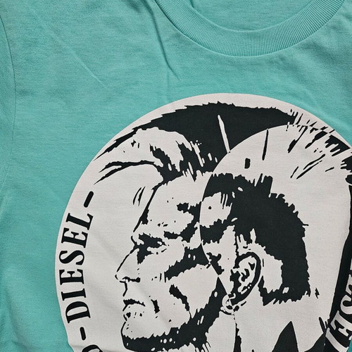 Diesel T-shirt new, size 14 years, cotton, black and blue