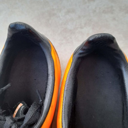 Adidas Predator Football Shoes Size 37 1/3 Used, Black Orange