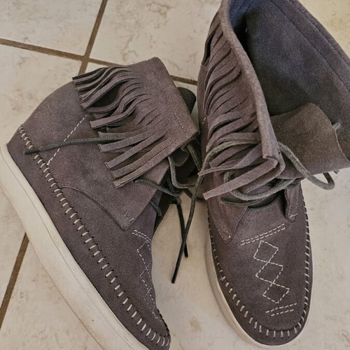 Lamberjack ankle boots used, gray, size 37