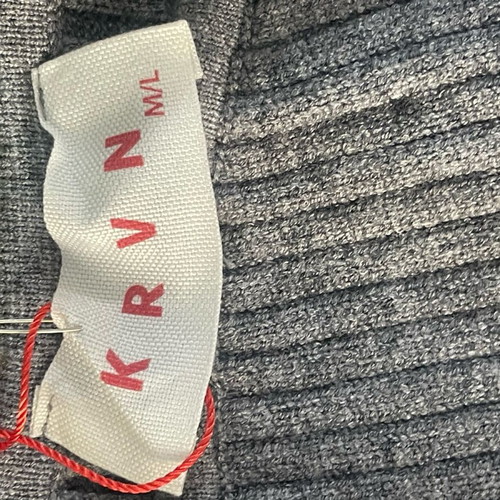 KRVN Karavan Grey Ribbed Tank Top New With Tags