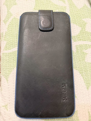 SunCase Phone Case New, Genuine Leather