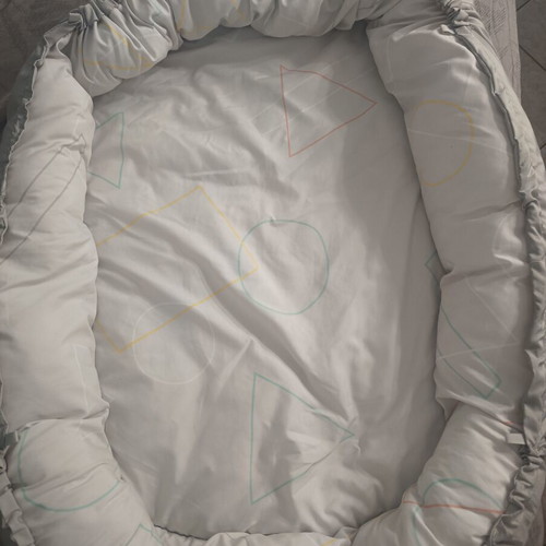 Baby nest like new, gray, 0-3 months