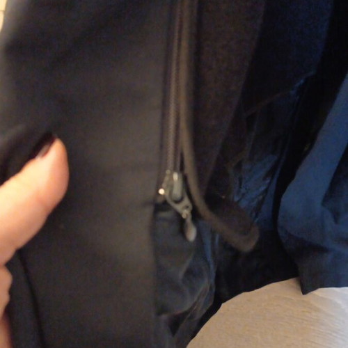 Women's trench coat new, dark blue, with wool lining XL