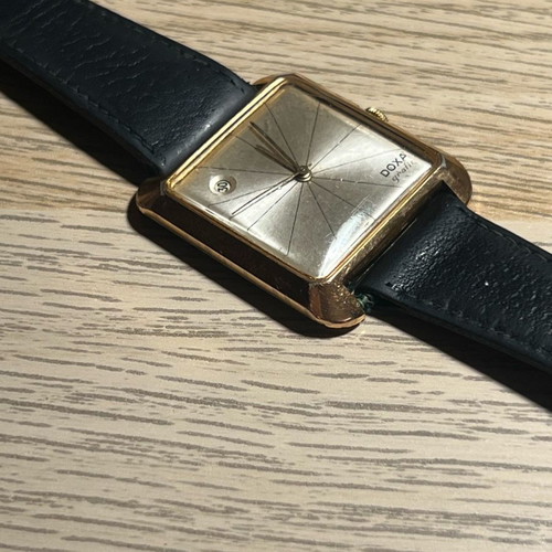 Vintage DOXA Grafic men's wristwatch used, mechanical with date