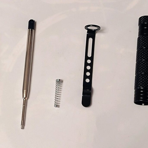 Tactical Pen new, stainless steel, glass breaker, 15cm