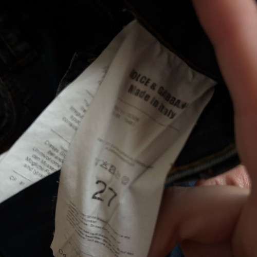 Dolce&Gabbana low rise jeans