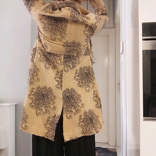 Angel D coat new, brown and purple, size XS/S