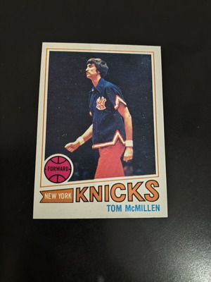 1977 Topps NBA Card #66 Tom McMillen New York Knicks like new