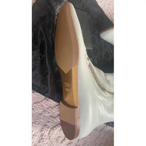 Gucci women's boots new, white, size 36.5