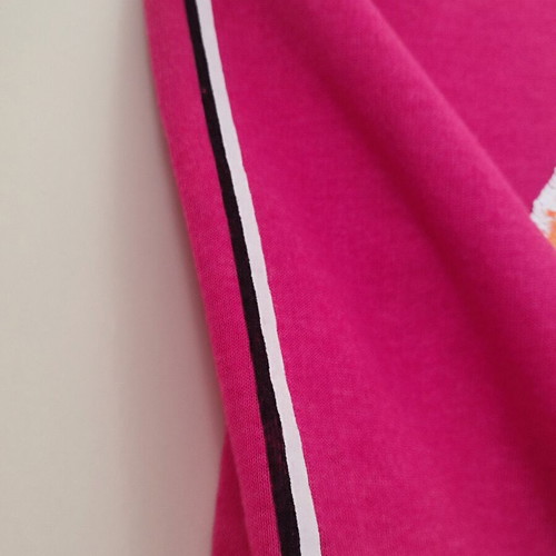 SmileyWorld Fuchsia Cropped Hoodie with Reversible Sequins like new, 140 cm