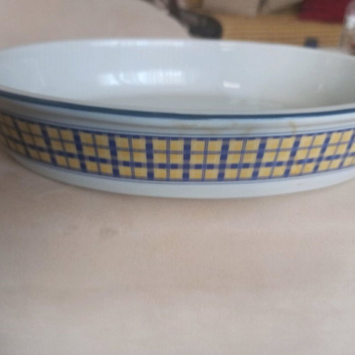 Clay cooking dish for oven 36x25 cm like new