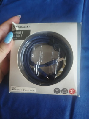Silvercrest charging cable for iPhone, iPad, iPod new, 3m lightning