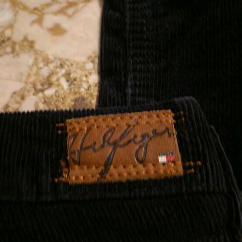 Blue corduroy pants Tommy Hilfiger like new, size L
